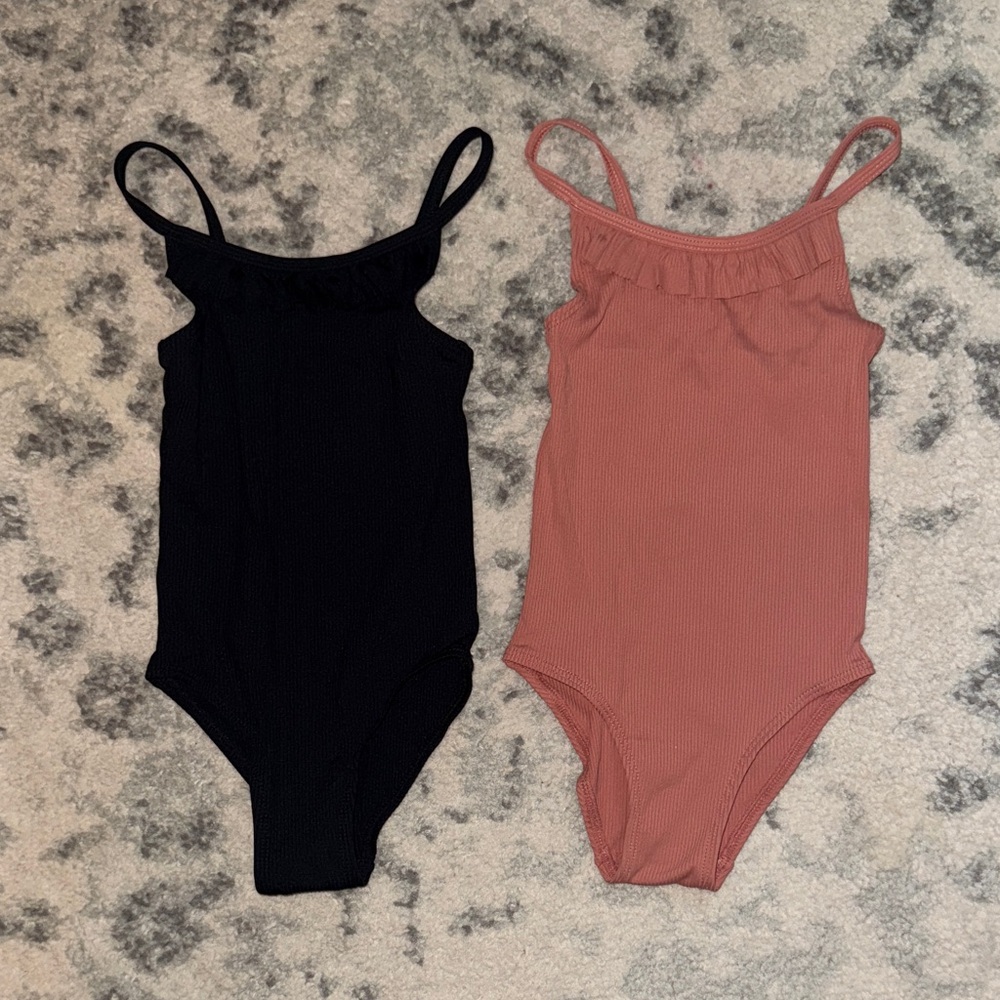 Bundle of H&M Kids One Piece Set - Black and mauve